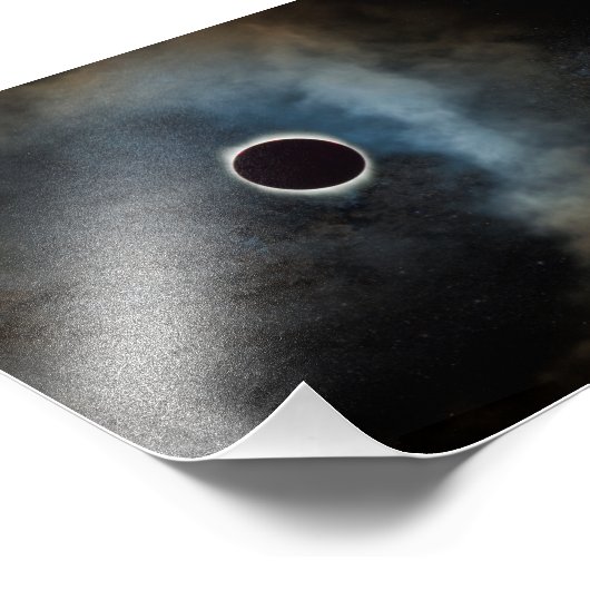 Impression Photo Éclipse solaire (Coin)