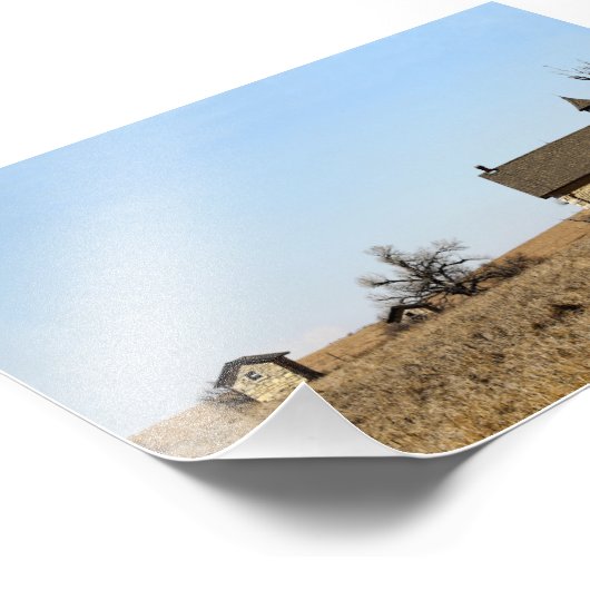 Impression Photo Ecole Limestone Bichet, Kansas (Coin)