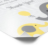 Impression Photo Écran à rayures de couches éléphantes Connexion en (Coin)