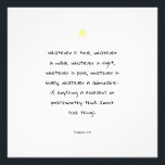 Impression Photo Écriture Motivationnelle Inspirante Citation de la<br><div class="desc">Un verset biblique inspirant et motivant cite le livre de Philippiens 4:8.</div>