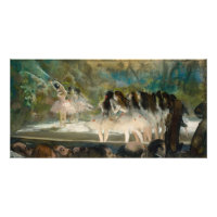 Edgar Degas - Ballet à l'Opéra de Paris