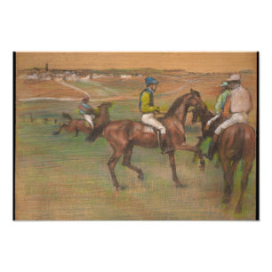 Impression Photo Edgar Degas - Chevaux de course