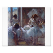 Impression Photo Edgar Degas - Danseurs (Devant)