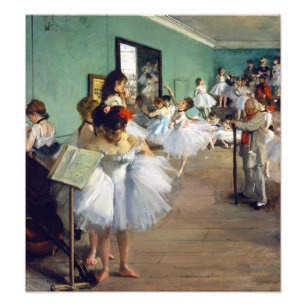 Impression Photo Edgar Degas - La Classe de danse