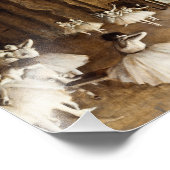 Impression Photo Edgar Degas - Répétition De Ballet Sur scène (Coin)