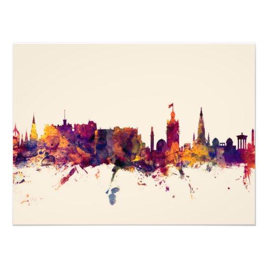Impression Photo Édimbourg Scotland Skyline (Devant)