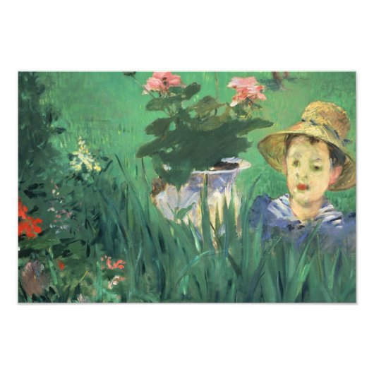 Impression Photo Édouard Manet - Garçon en fleurs (Devant)