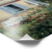 Impression Photo Edouard Manet - La Maison de Rueil (Coin)