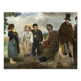Impression Photo Edouard Manet - L'Ancien Musicien