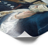 Impression Photo Edouard Manet - Le Chemin De Fer (Coin)