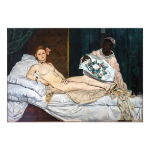 Impression Photo Edouard Manet - Olympia