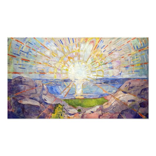 Impression Photo Edvard Munch - Le Soleil 1911 (Devant)