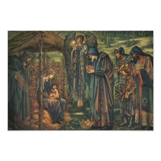 Impression Photo Edward Burne-Jones - L'étoile de Bethléem (Devant)