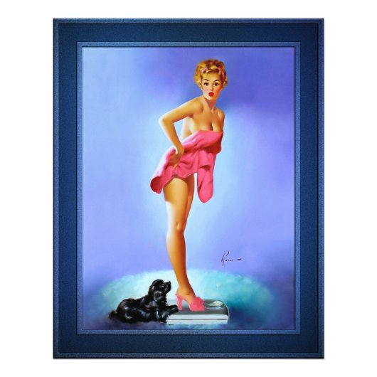 Impression Photo Edward Runci ne ment pas sur l'échelle (Devant)