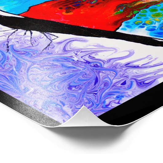 Impression Photo Effet papillon (Coin)