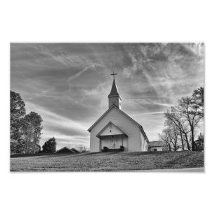 Impression Photo Église de pays