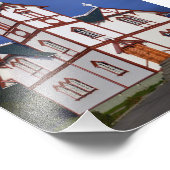 Impression Photo Eglise luthérienne Husavik, Islande. (Coin)