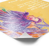 Impression Photo Élargissement de photos de fleurs personnalisables (Coin)