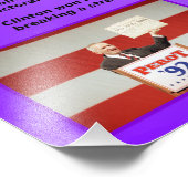 Impression Photo Élection présidentielle des États-Unis de 1992 (Coin)