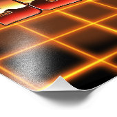 Impression Photo Électronique 1980 (Coin)