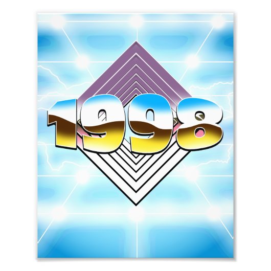 Impression Photo Électronique 1998 (Devant)