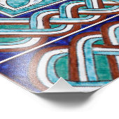 Impression Photo Elégant Islam BismilAllah Mosaic Art (Coin)