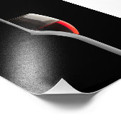 Impression Photo Elegant Red Wine Glass & Bottle. Black Background (Coin)