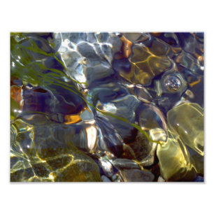 Impression Photo Élégant verre coloré Abstrait