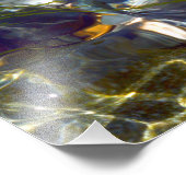 Impression Photo Élégant verre coloré Abstrait (Coin)