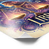 Impression Photo Elégante Libra Zodiac Art (Coin)