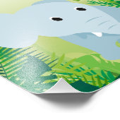 Impression Photo Eléphant Bébé mignon (Coin)