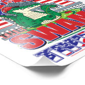 Impression Photo Éliminer le marais Trump 2020 (Coin)