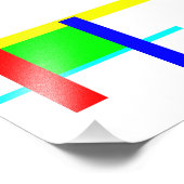 Impression Photo Embrassage coloré (Coin)