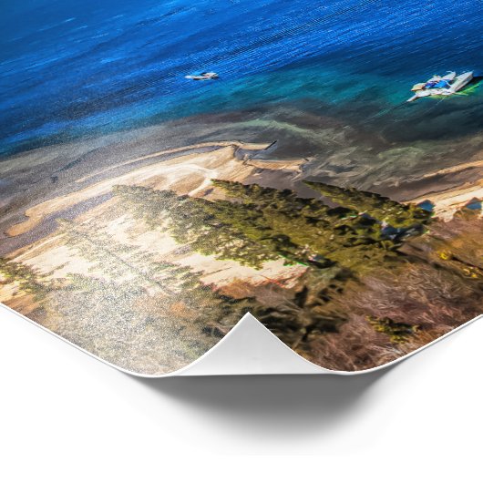 Impression photo Emerald Bay (Coin)