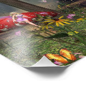 Impression Photo Empreinte de fées forestières (Coin)