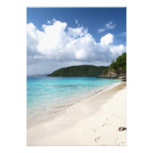 Impression Photo Empreintes Dans Le Sable (Devant)