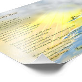 Impression Photo Empreintes dans le sable... (Coin)