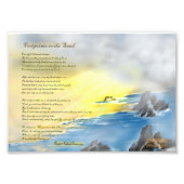 Impression Photo Empreintes dans le sable... (Devant)