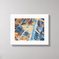 Impression photo en bois flotté riverain