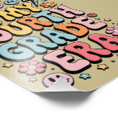 Impression Photo En ma quatrième année, 4e année Retour à l'école (Coin)