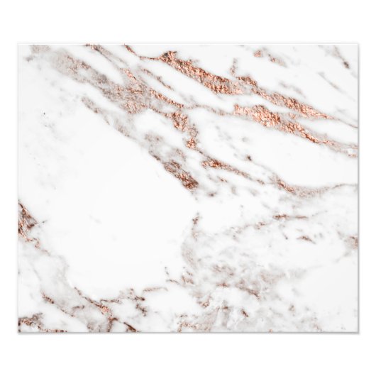 Impression photo en or rose (Devant)