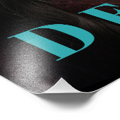 Impression Photo *~* EN-TÊTE DE DÉCEMBRE Zircon Turquoise AP53 (Coin)