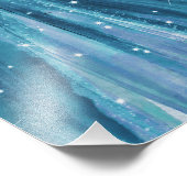 Impression Photo Enchanter Turquoise Quinceañera Seating Chart (Coin)