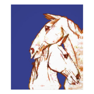 Impression Photo Encre parlant de fantaisie V07 CHEVAL V02