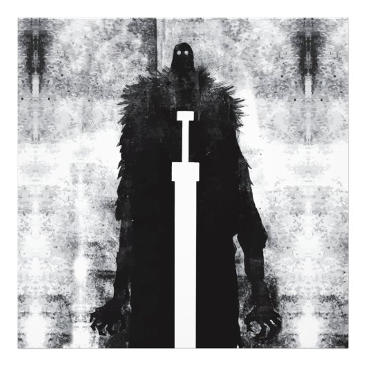 Impression Photo Encre Talking Imaginaire V02 Un chevalier de l'enf (Devant)