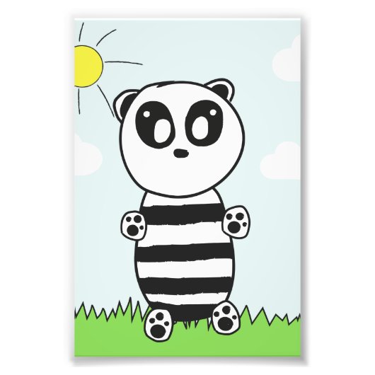 Impression Photo Enfants Panda (Devant)