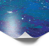 Impression Photo Enfants Regardant Night Sky (Coin)