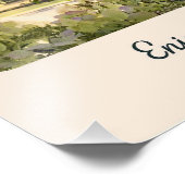 Impression Photo Enjoy the Alps - Chamonix France Botanical Landsca (Coin)