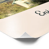 Impression Photo Enjoy the Alps - Chamonix France Botanical Landsca (Coin)