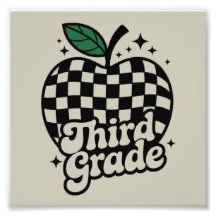 Impression Photo Enseignant Troisième Année 3ème Retour à l'école